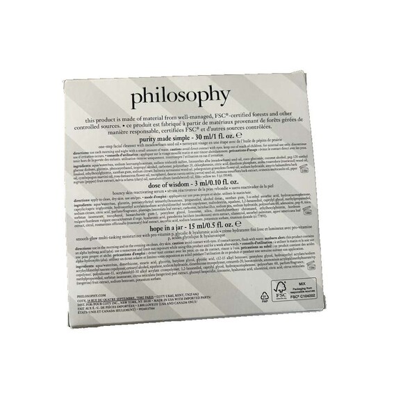 New Philosophy - Glowing Days Ahead Cleanse, Bounce And Glow Gift Set Trio - Picture 5 of 7